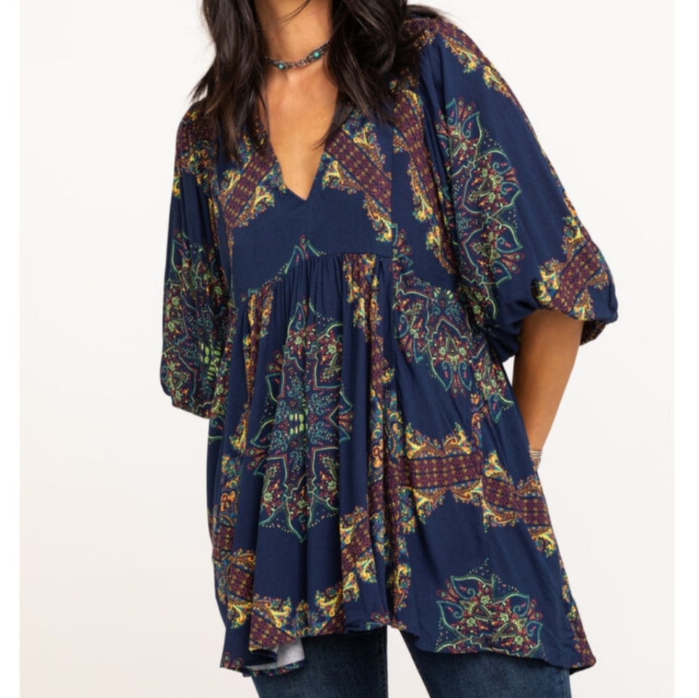 Free People Girl Talk Tunic